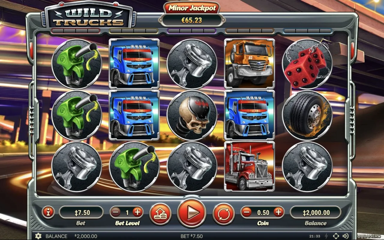 Wild Trucks gameplay screenshot